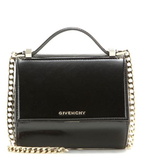 givenchy pandora leather clutch|Mini Pandora bag in grained leather with chain .